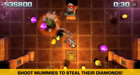 Crazy Raider: spara all’impazzata e raccogli i diamanti