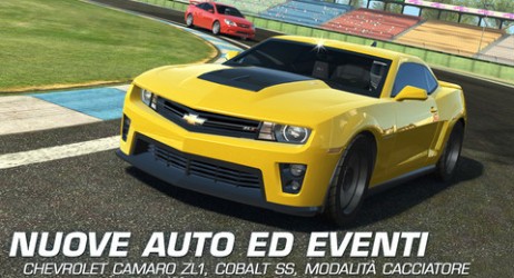 Real Racing 3: arrivano le Chevrolet “The Cobalt SS” e “Camaro ZL1”