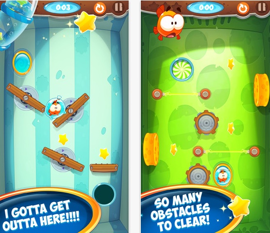 Runaway Snack: un puzzle game fisico sulla scia di Cut The Rope