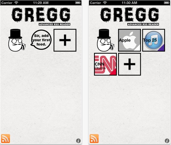 Gregg - Advanced RSS Reader