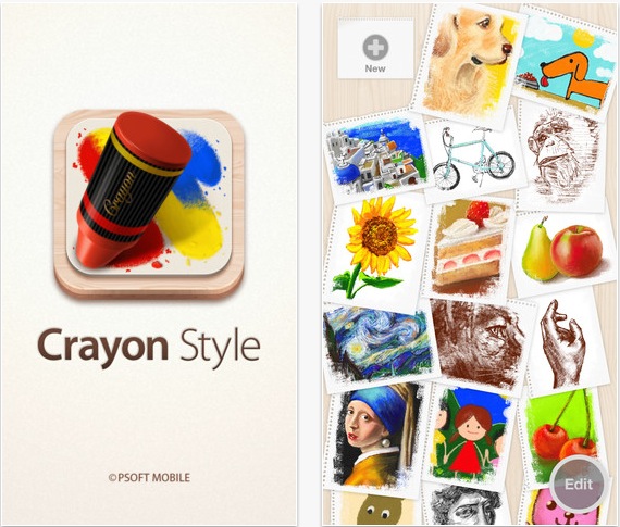 Crayon Style: nuova applicazione per disegnare su iPhone
