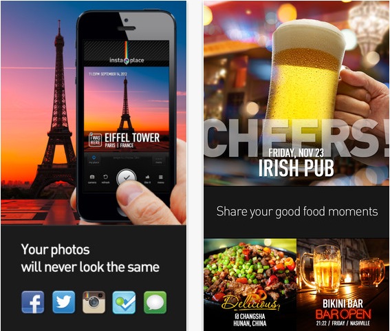 InstaPlace: scatta una foto, segnala la tua posizione e manda i saluti ai tuoi amici