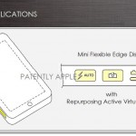Un brevetto Apple descrive l’integrazione di mini display flessibili sui bordi dei dispositivi iOS