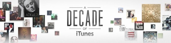 Apple festeggia 10 anni di iTunes Store con una nuova feature