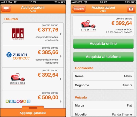 Facile.it: è italiana la prima app in Europa a consentire l’acquisto di polizze tramite smartphone