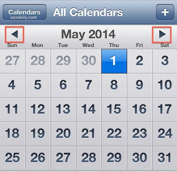 Navigare velocemente all’interno di Calendario su iPhone – Noob’s Corner