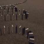 Un domino composto da 10.000 iPhone: guarda il video!