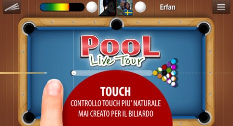 Da Facebook ad iOS: Pool Tour Live