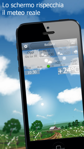 YoWindow: il meteo che rispecchia il tempo reale