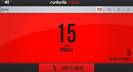 Runtastic Squats: il personal trainer su iPhone
