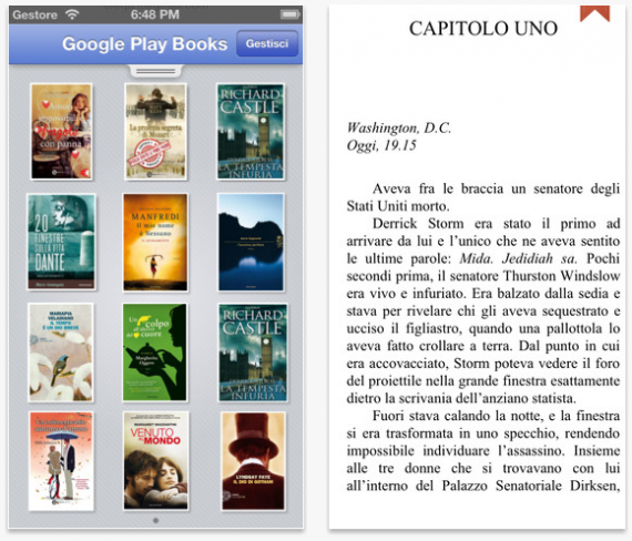 Google Play Books si aggiorna con il supporto al Single Sign-On