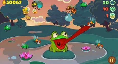 Tink: una rana mangia insetti sul nostro iPhone