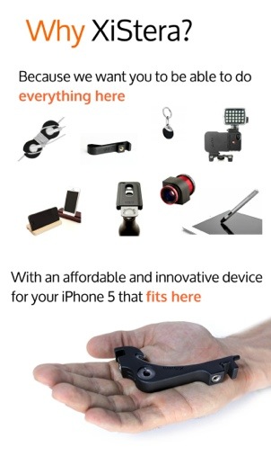 XiStera, l’accessorio multiuso per iPhone in cerca di finanziamenti