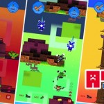 Ace Block Jump: Robin che insegue Blanka nel mondo di Fez con una grafica da Minecraft