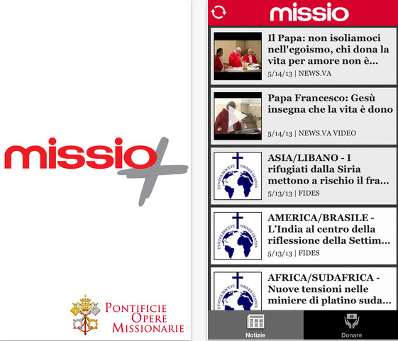 Missio: l’app del Vaticano