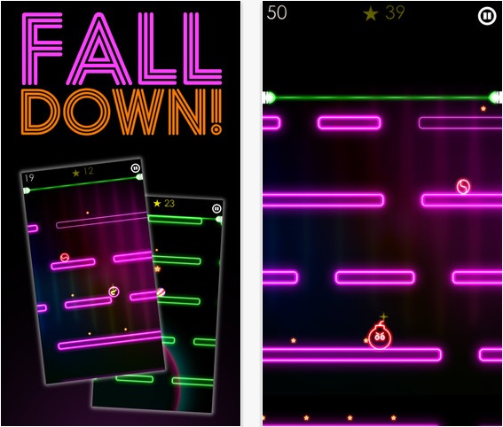 FallDown! 2: un bel “highscore-game” per il tuo iPhone