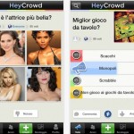 L’app dei sondaggi HeyCrowd arriva anche in Italia