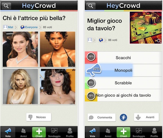 L’app dei sondaggi HeyCrowd arriva anche in Italia