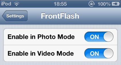 Come utilizzare il Flash per la fotocamera anteriore su iPhone – Cydia