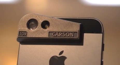 Lente macro che si collega magneticamente all’iPhone 5