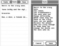 Classic Note, app per prendere note come nel 1985