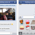 Facebook Messenger si aggiorna con gli adesivi e nuove funzioni