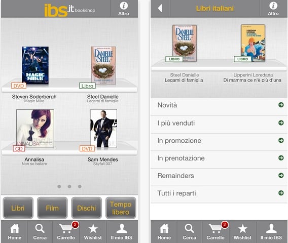 Con l’app IBS.it, i libri si comprano dallo smartphone