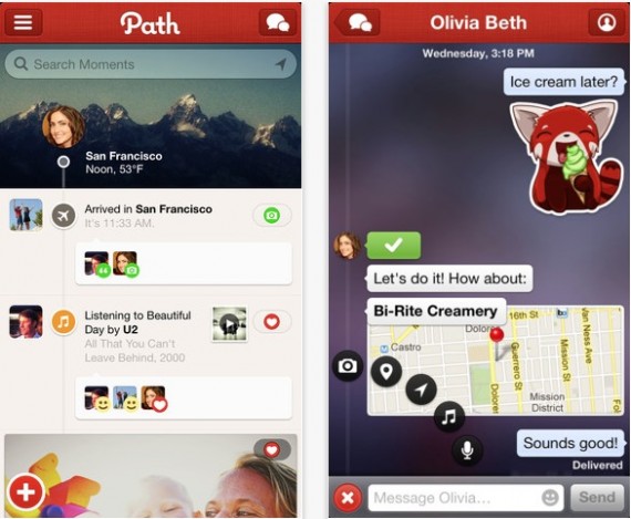 Path si aggiorna migliorando la privacy degli utenti