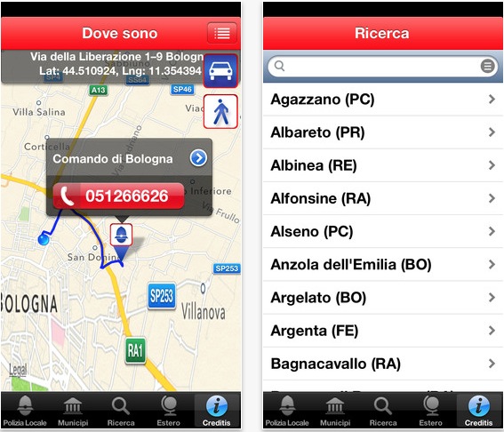 Pronto Polizia Locale: l’app che ti fornisce tutti i numeri delle polizie locali in Italia