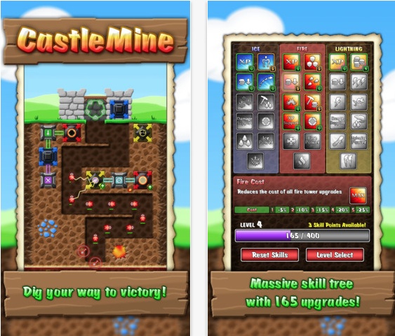 CastleMine: un castle defense che scava nel profodo