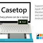 Casetop – trasforma l’iPhone in un vero Laptop