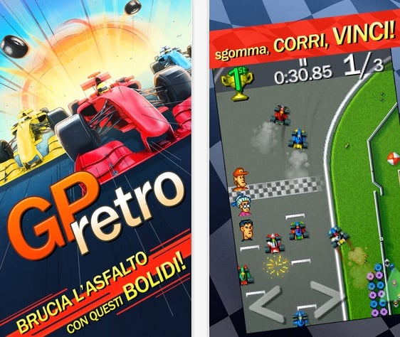 Gp Retro arriva in App Store con la “turbo Edition” gratuita