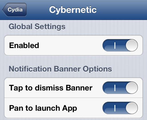 Cybernetic migliora il comportamento delle notifiche e di “Non disturbare” su iOS – Cydia