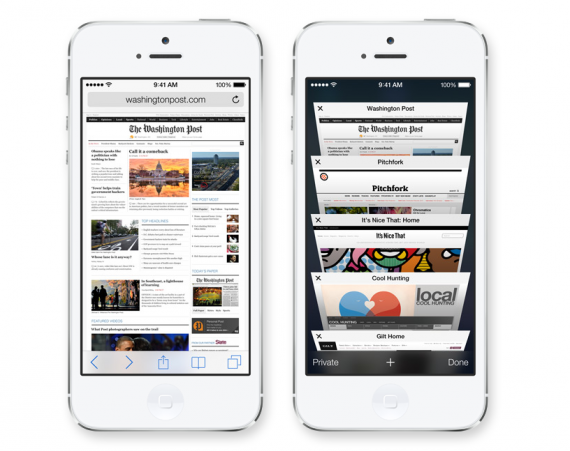 Safari su iOS 7: ecco cosa cambia