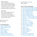 Apple rilascia la prima beta di iOS 7.0!