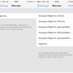 iOS 7 permette di bloccare messaggi, chiamate e FaceTime in ingresso