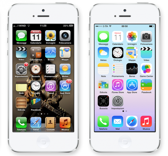 iOS 7 vs iOS 6: app e non solo, ecco cosa è cambiato!