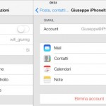 iOS 7 abilita la sincronizzazione diretta dei contatti Google Gmail
