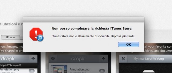 iTunes e iCloud out per diversi utenti