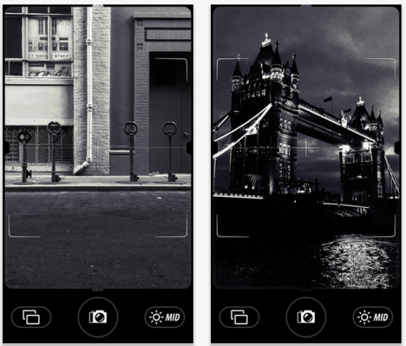 Ottieni interessanti immagini in bianco e nero con Camera Noir per iPhone