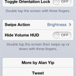 DoubleTap, un tweak che semplifica la gestione del volume e della luminosità – Cydia