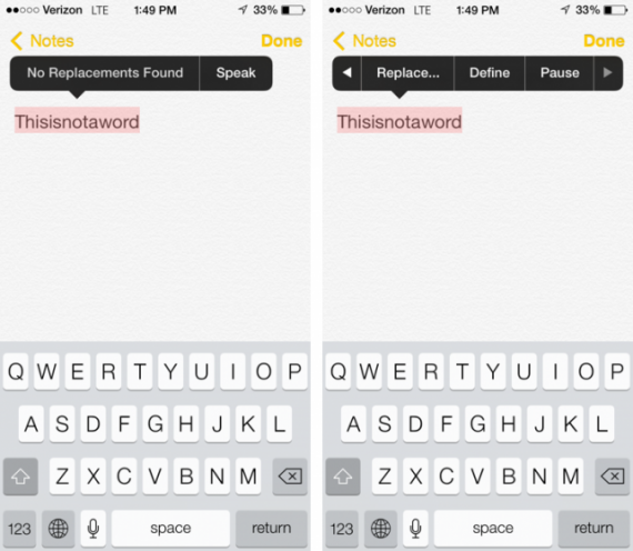 Con iOS 7 beta 2 puoi correggere le parole con la voce
