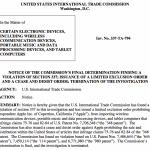 ITC: Apple viola un brevetto Samsung. Possibile blocco sulla vendita di iPhone ed iPad di vecchia generazione