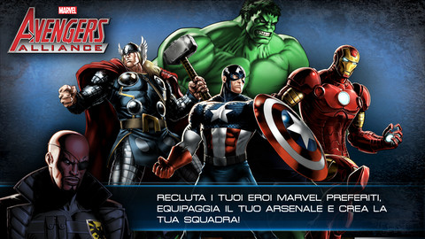 Avengers Alliance: il famoso social game di facebook sbarca su iPhone