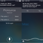 Siri impara la pronuncia dei nomi con iOS 7