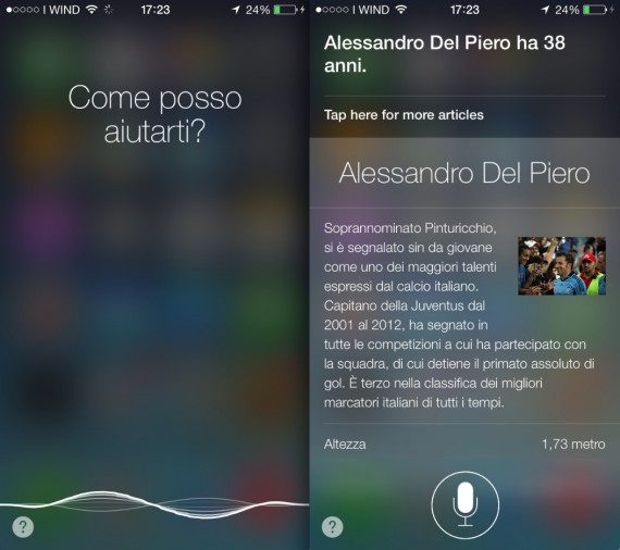 Siri su iOS 7 provato da iPhoneItalia – Video