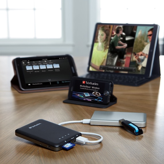 MediaShare Wireless, il dispositivo che consente di connettere contemporaneamente in wireless cinque device e di aggiungere memoria ad iPhone e iPad