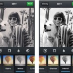 Comparazione tra i filtri di iOS 7 e quelli di altre applicazioni