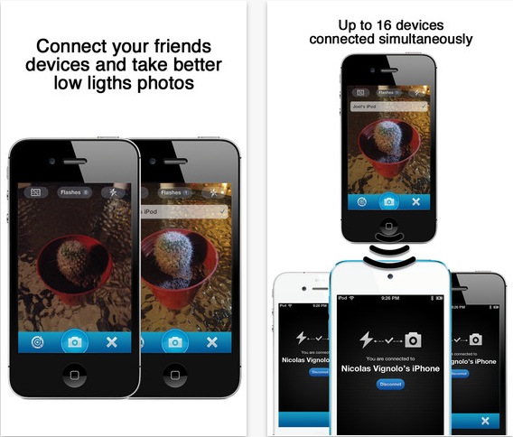 Trasforma l’iPhone in un flash esterno con l’app gratuita External Flash