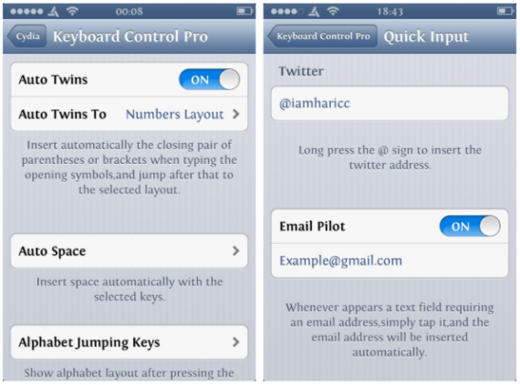 Keyboard Control Pro, un nuovo tweak che migliora la tastiera di iOS – Cydia